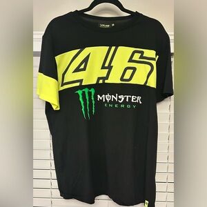 Valentino Rossi VR46 Monster Energy T-shirt.  XL